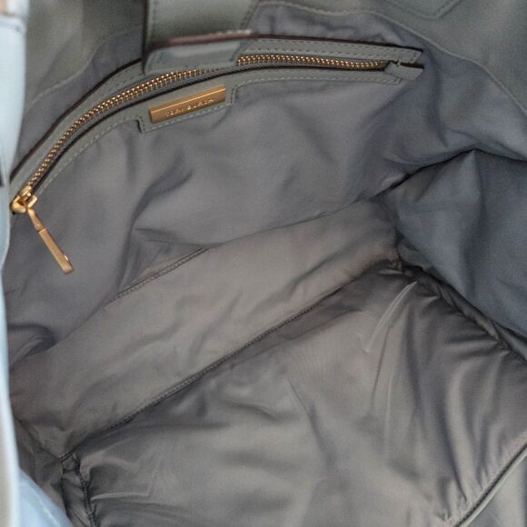 Tory Burch ELLA Tote Bag Blue Celadon - Picture 12 of 13